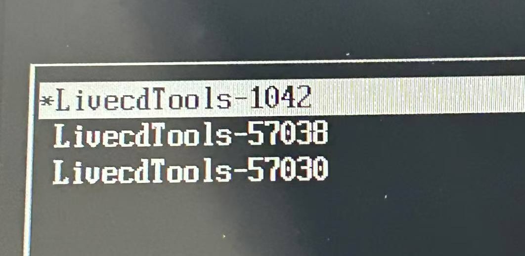 L410 与 W515 老固件机型的 Grub 启动菜单示意图